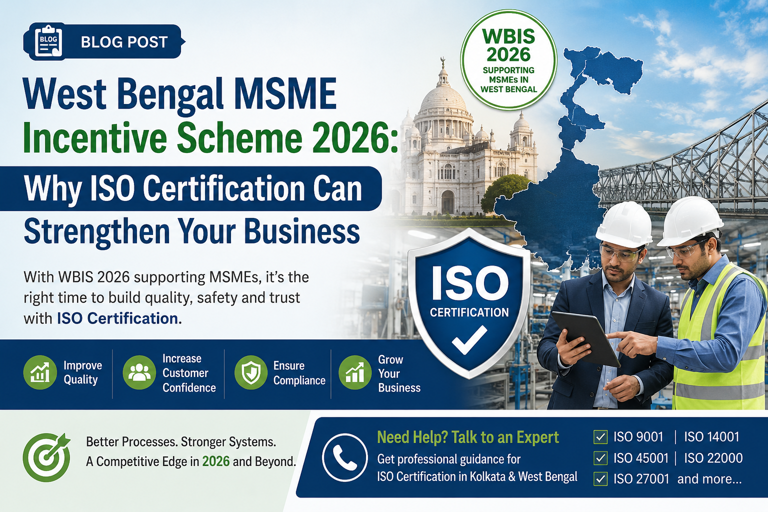 You are currently viewing West Bengal MSME 2026: Essential ISO Certification Benefits
